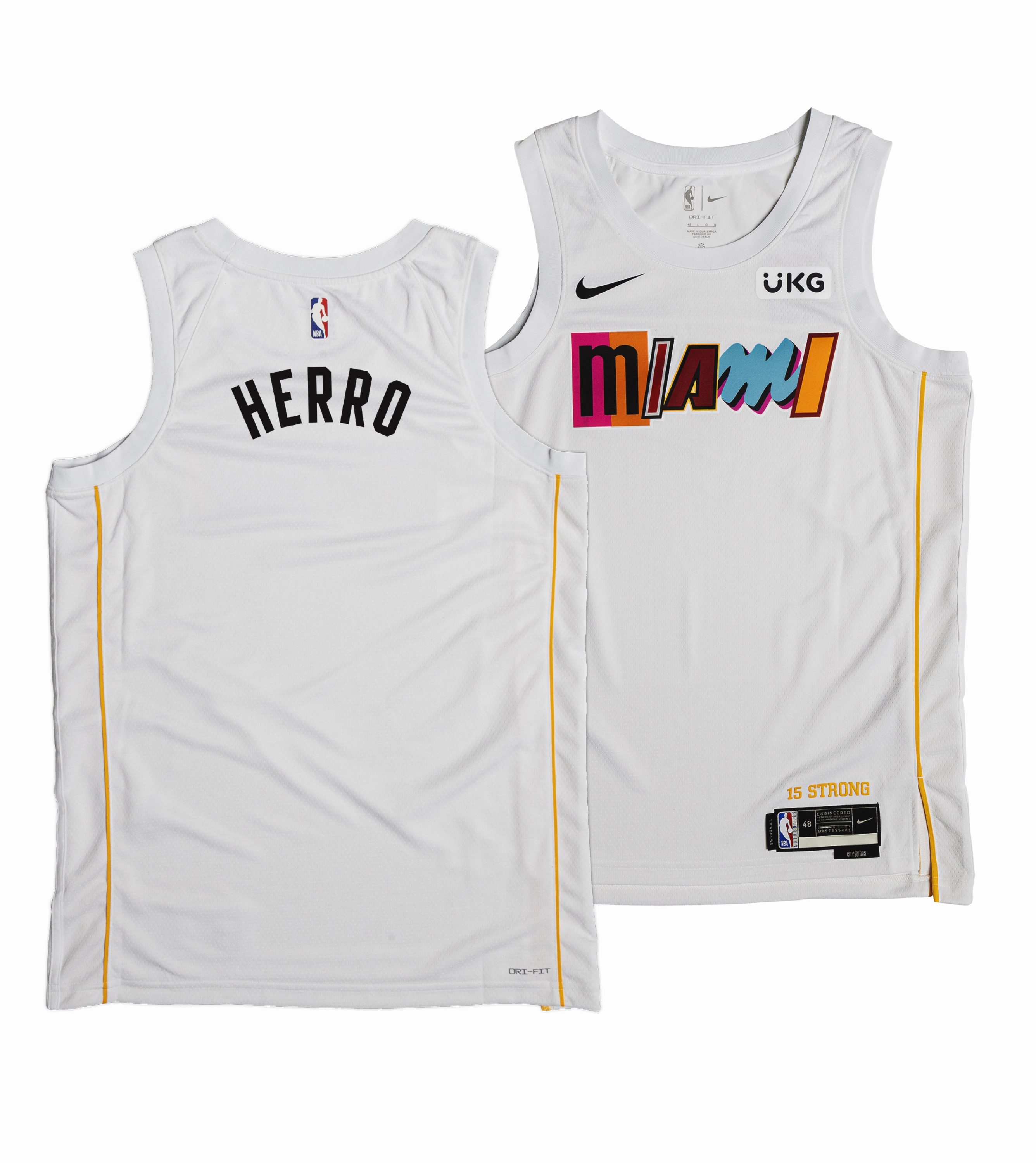 Tyler Herro Nike Miami Mashup Vol. 2 Youth Swingman Jersey - Custom Number Style
