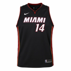 Tyler Herro Nike Toddler Icon Black Replica Jersey