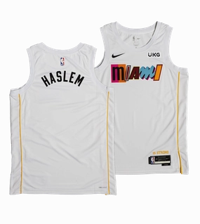 Udonis Haslem Nike Miami Mashup Vol. 2 Youth Swingman Jersey - Custom Number Style