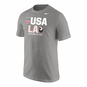 Unisex Nike Angel City x USWNT Grey Tee