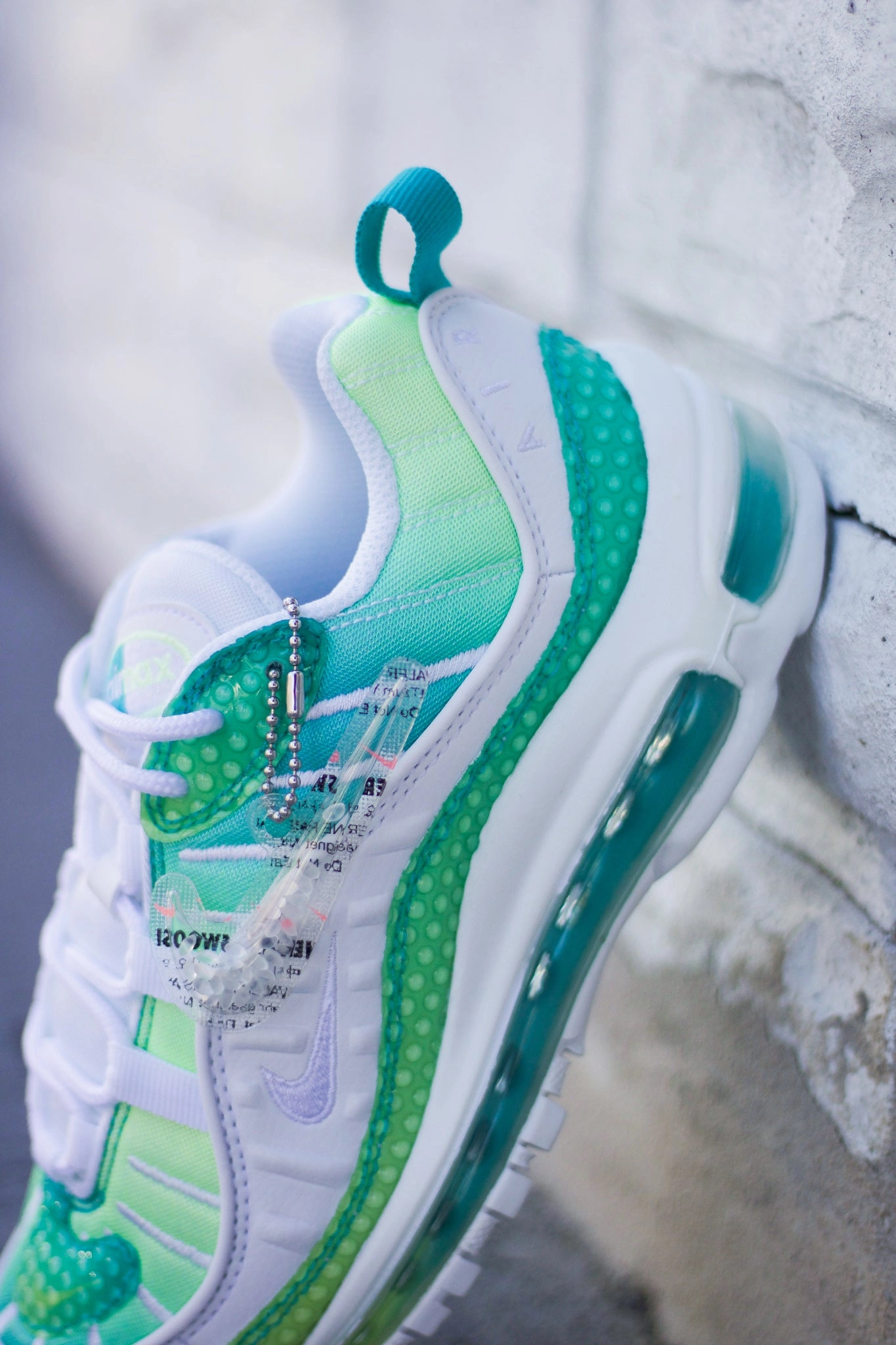 W AIR MAX 98 SE ORACLE AQUA