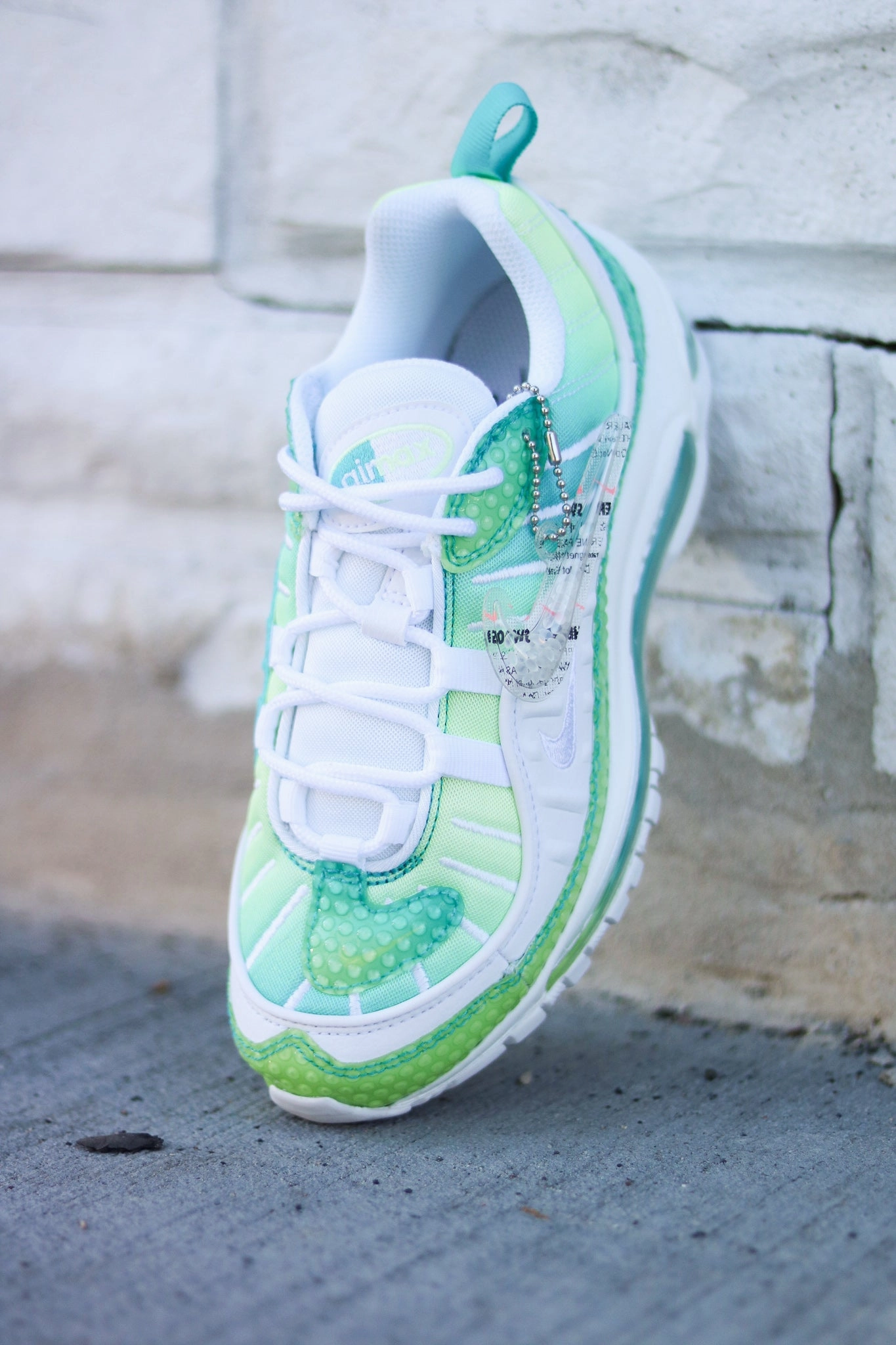 W AIR MAX 98 SE ORACLE AQUA