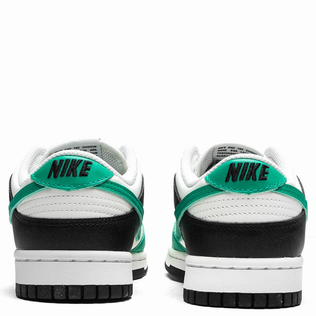 Women's Dunk Low - Sail/Stadium Green/Black