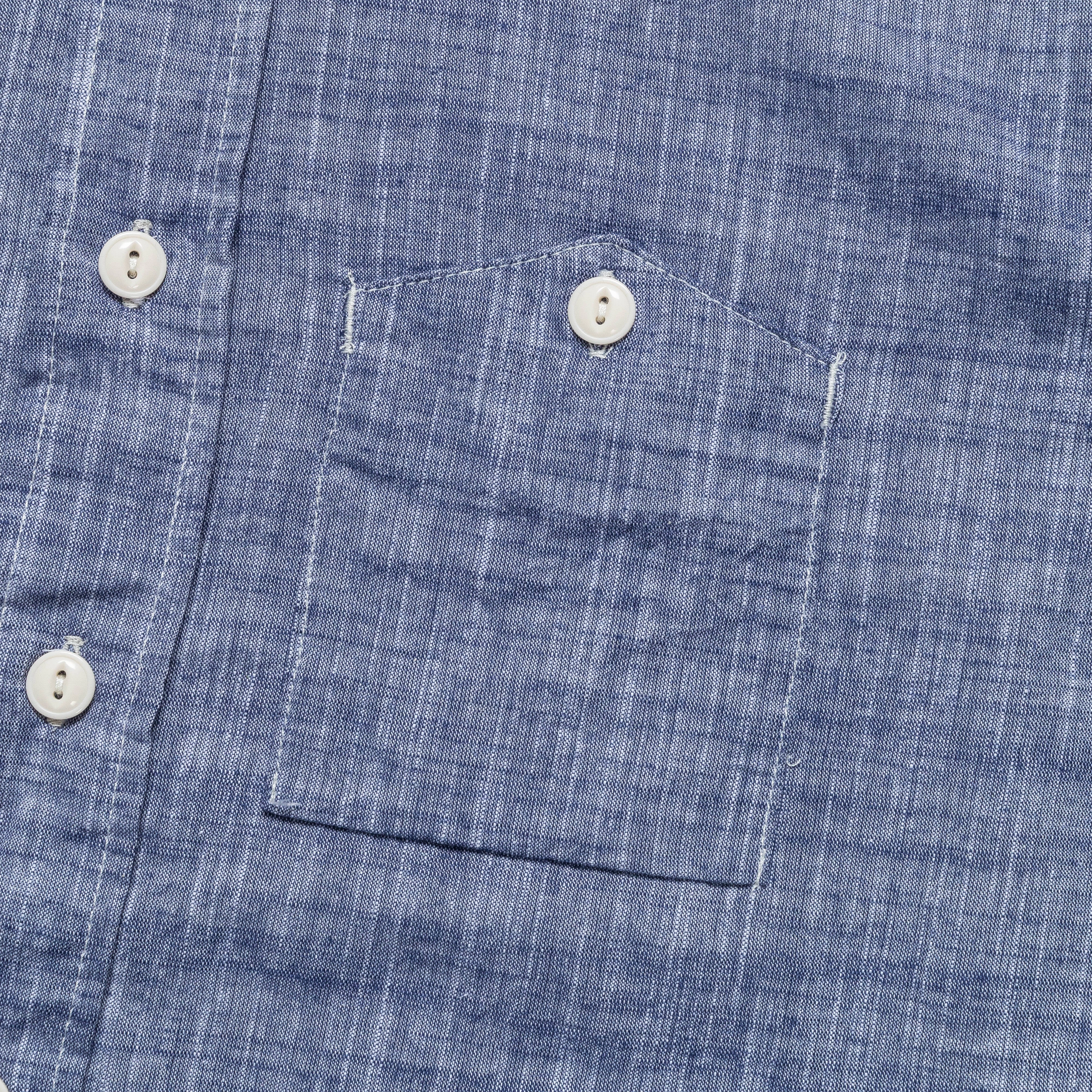 Work Shirt - Navy Cotton Slab