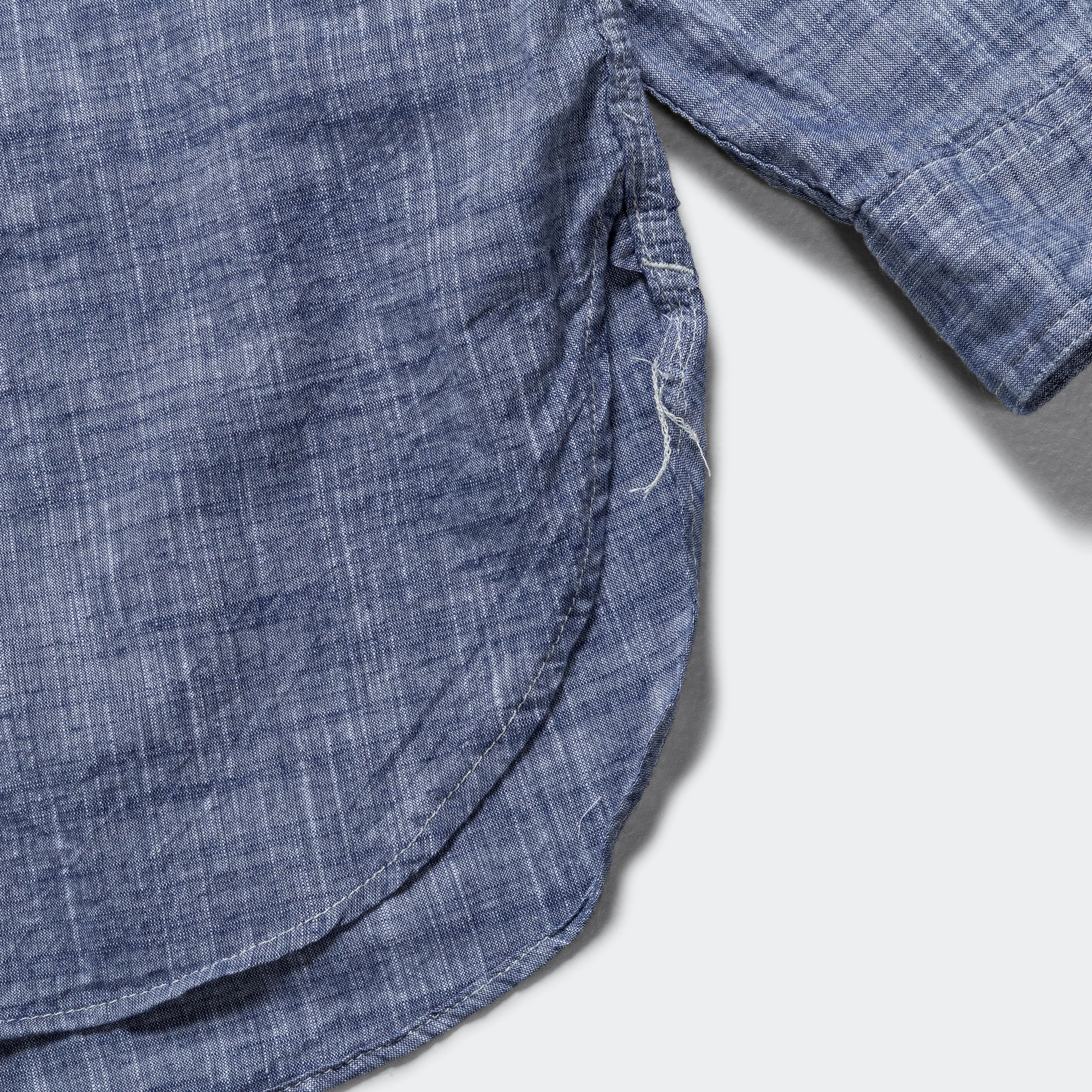Work Shirt - Navy Cotton Slab