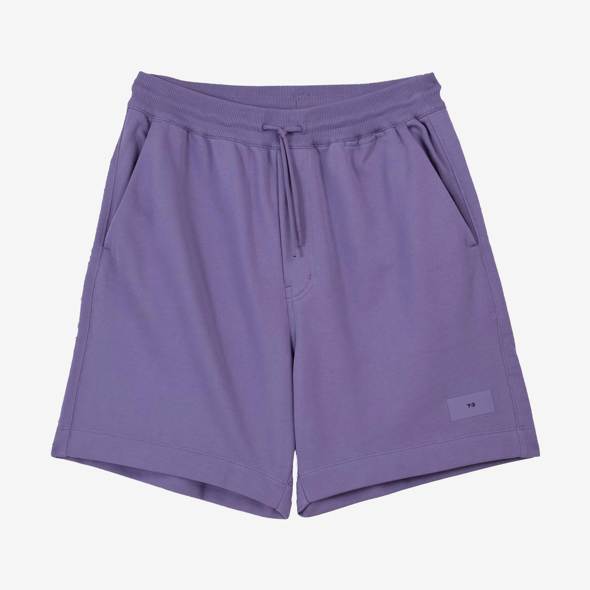 Y-3 | ORGANIC COTTON TERRY SHORTS  { TECH PURPLE