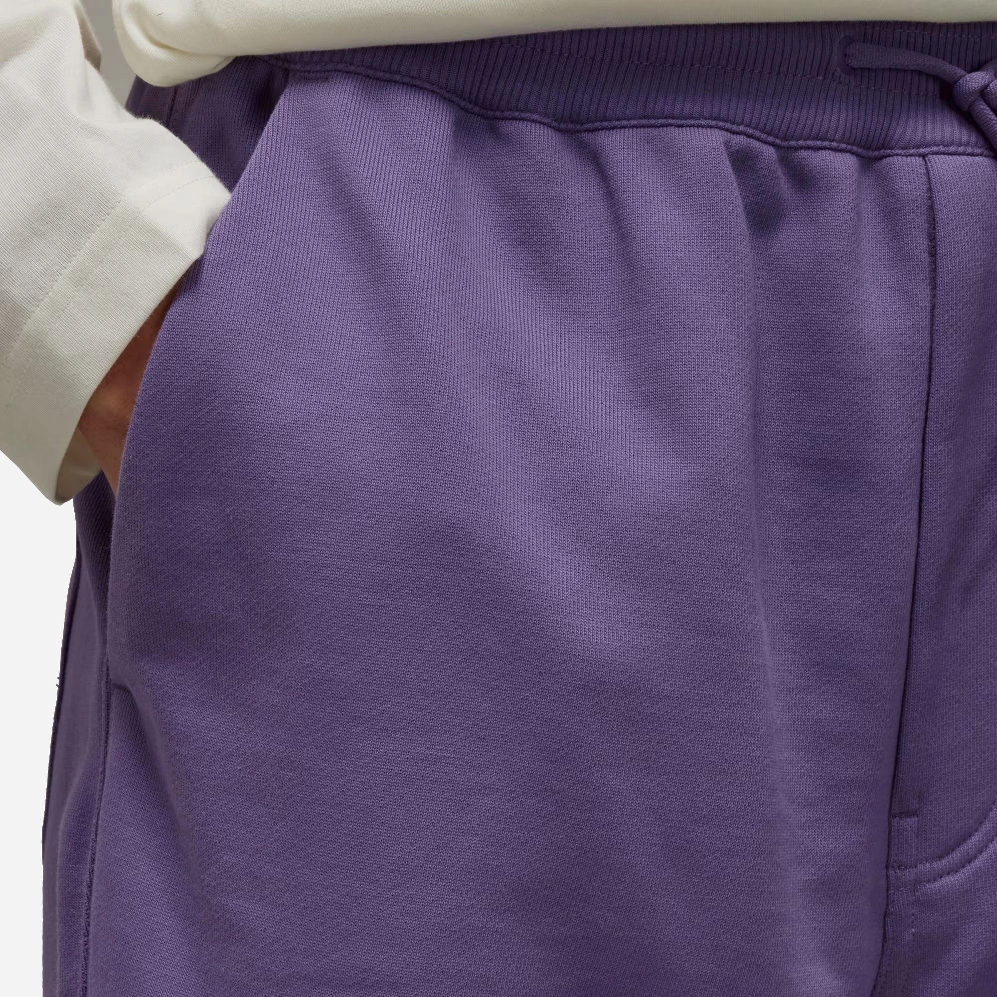 Y-3 | ORGANIC COTTON TERRY SHORTS  { TECH PURPLE