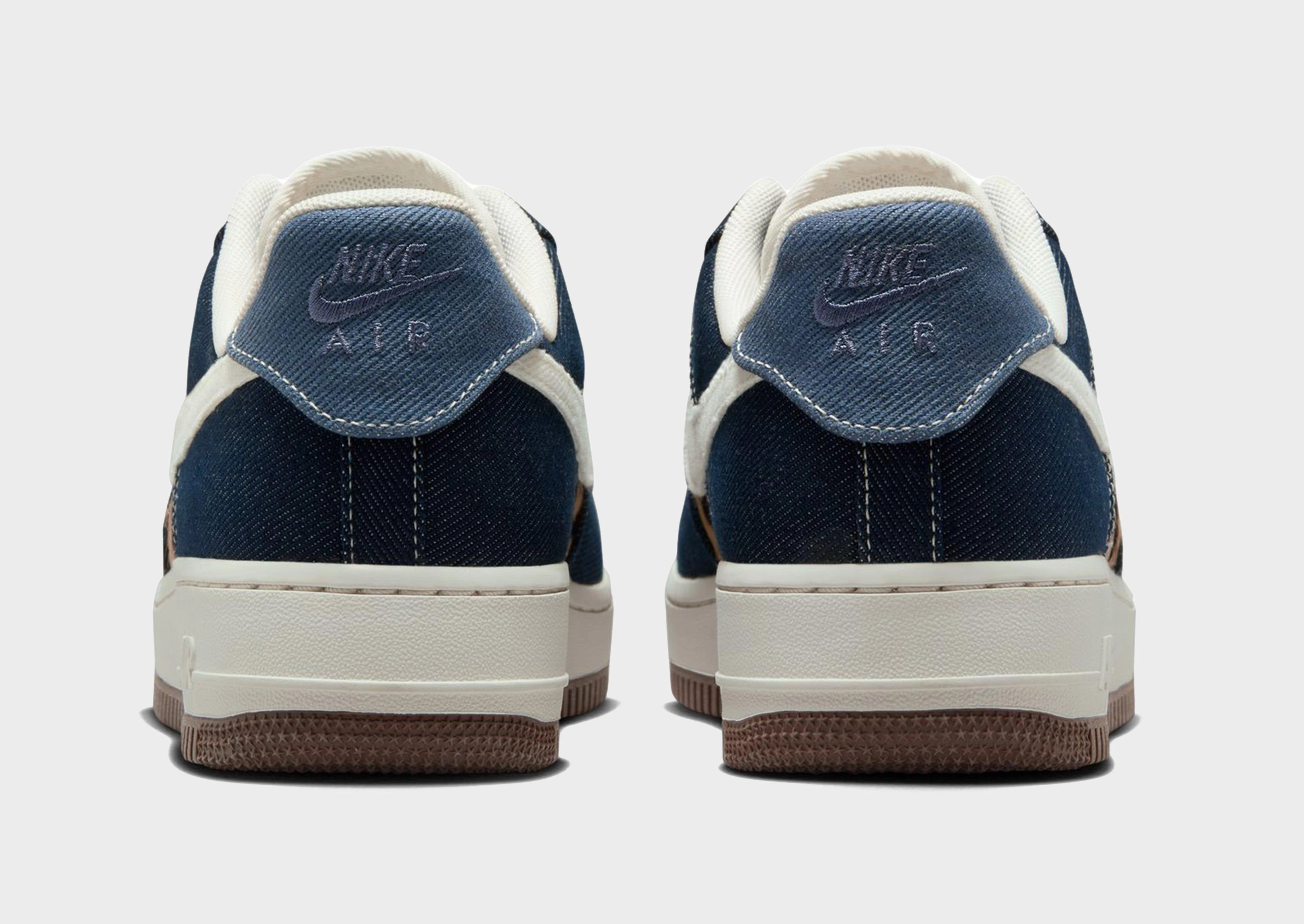 סניקרס Air Force 1 '07 Cheetah Blue Denim | נשים